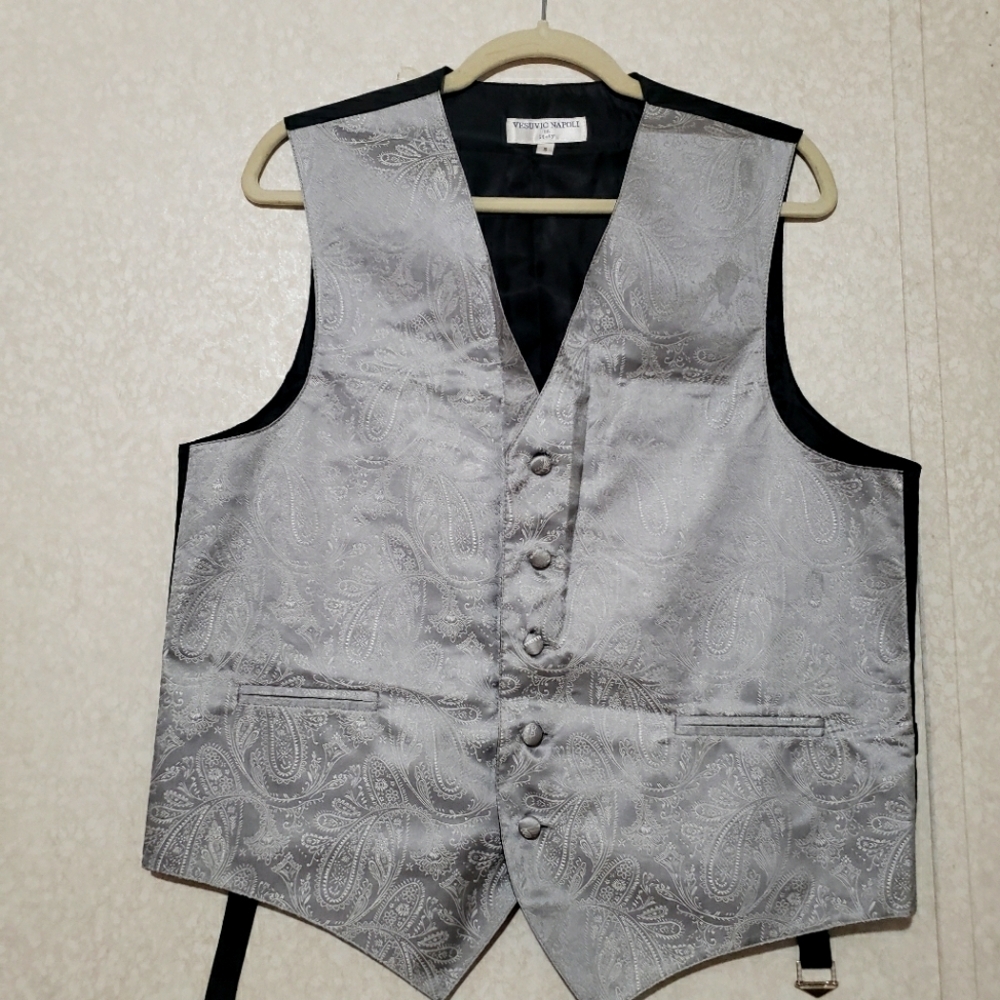 Vesuvio Napoli Black Vest..size:S